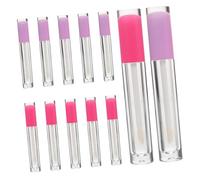 Gatuida 12pcs Plastic Lip Gloss Vials Lip Glazes Tube Bulk for Artistic Creations