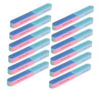 Gatuida 12pcs Professional Nail File Block with Grit Steps Washable Nail Buffer Polisher for Finger and Toenails Surfaces for Easy Use Suitable for Women and Salon Use