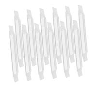Gatuida 12pcs PVC Wall Clock Hands Protective Box Pressure Resistant Clock Pointer Cover Easy Installation Inner Diameter