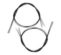 Gatuida 12pcs Simulated Cat Whiskers for Needle Felting Crafts Handmade Animal Whiskers DIY Supplies Soft Black Faux Plush for Stuffed Animals Costume Accessories and Decorative Projects