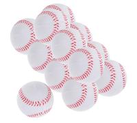 Gatuida 12pcs Soft PU Baseballs Flexible Stress Relief Ball for Training Practice Softball Game Outdoor Indoor Use