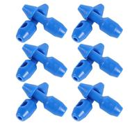 Gatuida 12pcs Spearfishing Rubber Inserts Band Wishbones Repair Insert Plastic Sturdy Material Quick Installation Spearfishing Accessory for Divers Underwater Fishing Tool
