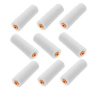 Gatuida 12pcs Sponge Paint Rollers Replacement for Home Paint Supplies Ergonomic Handle Wall Painting Tool Precise Edge and Trim Coverage