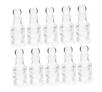 Gatuida 12pcs Transparent Glass Holy Water Bottles Christian Holy Water Vessels for Baptism Party Favors Religious Ceremony Containers