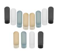 Gatuida 12pcs Travel Bottle Set Leakproof Reusable Empty Moisturizer Container for Skincare Lotion Travel Bottles for Shampoo and Conditioner