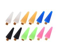 Gatuida 12pcs Wax Replacement Tips for Nail Dotting Pen Rhinestone Picker Heads in Colors for Nail Art Crafting Easy to Use for Professional Salons and DIY Enthusiasts