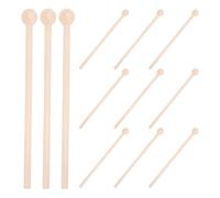 Gatuida 12pcs Wooden Xylophone Mallets with Comfortable Grip Multi-instrument Percussion Sticks for Beginners and Compatible with Glockenspiel Cow Bell and Drum Practice