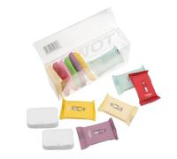 Gatuida 14Pcs Disposable Cotton Facial Towels Compressed Washcloth Tablets Portable Travel Towels with Independent Packaging Lightweight and Convenient for Camping Hiking