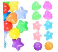 Gatuida 150Pcs Balls Thickened Heart Round Play Balls Safe for Boys and Hand Eye Coordination Development