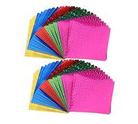 Gatuida 150Pcs Square Origami Paper for Adults DIY Holographic Folding Easy to Fold Double Sided Colored Craft Paper for Arts and Traditional Origami Projects