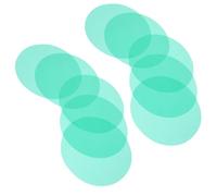 Gatuida 15pcs Gel Light Filter Sheets Colored Gel Filters Green Pet Material Easy to Replace Clean Removal for Ambient Lights Dining Area Lighting