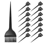 Gatuida 15pcs Hair Color Brush Set Hair Dying Coloring Applicator Brushes Tinting Comb Color For Highlighting Bleach And Dye Home Solon Use