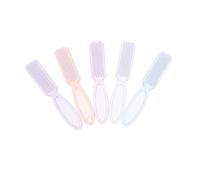 Gatuida 15pcs Nail Art Dust Brush Set Pp Handle, Easy to Use Fingernail and Pedicure Brush for Cleaning Nails and Keeping Them Tidy at Home Random Color