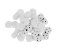 Gatuida 15pcs Soft Cloth Doll Noses for DIY Crochet Animals Realistic Small Plush Nose Accessories for Stuffed Dog Bear for Handmade Crafts and Costume Embellishments