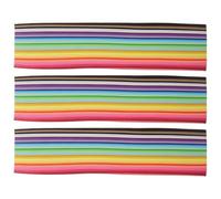 Gatuida 1620pcs Colorful Origami Paper Star Strips for Making Lucky 3D Stars, Decorative and Boost Dexterity, Paper Material, 9.5x0.4 Inch, for School Breaks and Hand Art Random Color