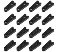 Gatuida 16pcs Car Door Lock Protector Set Car Door Anti Collision Protector Rubber Shock Absorption Pads Stopper Prevent Accidental Damage