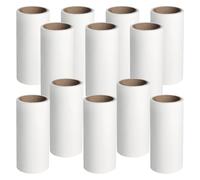 Gatuida 16pcs Lint Roller Refills Sticky Hair Remover for Pet Hair Fluff Dust Safe for Clothes Furniture for Coats Carpets and Car Seats Convenient Adhesive Remover Tool