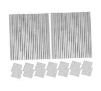 Gatuida 16PCS Mini Roof Tiles for Scale Model Building Detailed Corrugated Steel Panels with Realistic Factory Roof Texture DIY Friendly Landscape Accessories for Dollhouse and Industrial
