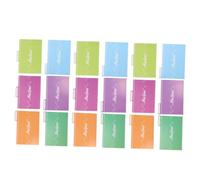 Gatuida 18pcs Russian Recipe Card Dividers with Five Color Index High Definition Printing Portable Cooking Note Cards for Wedding Bridal Shower Housewarming Organization