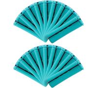 Gatuida 18pcs Self Holding Hair Curlers Large Sleep-in Hair Rollers 2.5cm with Lids Curlers Tool