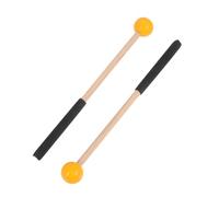 Gatuida 1Pair Marimba Mallets Durable Rubber Tongue Drum Accessory for Percussion Instruments Lightweight Design for Enhanced Sound Great for Music