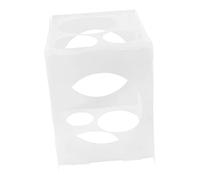 Gatuida 1Pc Balloon Measuring Box Collapsible Tool for Wedding Birthday Party Decorations Lightweight Transparent Design for Professional Balloon Sizing
