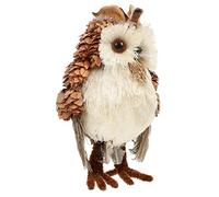 Gatuida 1pc Creative Owl Adornment Decorative Straw Weaving Bird Ornament Compact Indoor Scene Decor for Home Unique for Friends Family Beautiful Design