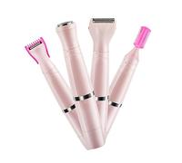 Gatuida 1Pc Electric for Women Armpit Private Shaving Device Painless Hair Trimmer USB Rechargeable Beauty Machine Pink