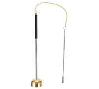 Gatuida 1Pc Flexible Chime Instrument for Meditation and Dharma Rituals Portable Buddhist Handbell for Temple Use for Yoga Studio Bedroom and Meditation Room