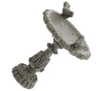 Gatuida 1PC Miniature Bird Pool Decoration Khaki Mini Garden Ornament Premium Craft for Micro Landscape Chic Design for Decor