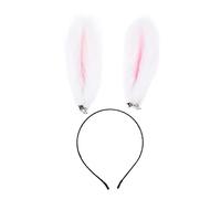 Gatuida 1Pc Plush Rabbit Ear Hair Hoops Durable Party Headdress for Adults Reusable Cute Bunny Ears Headband Premium Quality Animal Costume Accessory for Celebrations