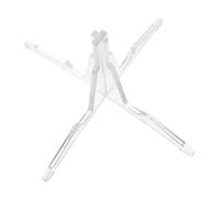 Gatuida 1Pc Portable Clarinet Stand Four Legged Detachable Bracket for Flute Clarinet Sturdy Instrument Holder with Slip Design for Musicians the Go