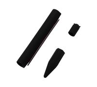 Gatuida 1pc Silicone Pencil Cover Sleeve Compatible Pencil Lightweight Protective Case Silicone Material Black Easy to Install and Use