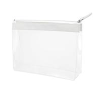 Gatuida 1pc Transparent Cosmetic Bag Chic Travel Makeup Storage for Women Easy to Bag with Unique Design for Lipstick and Accessories