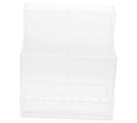 Gatuida 1Pc Transparent Manicure Grinding Rack Nail Polisher Holder Display Box for Salon Use Easy to Clean Storage for Drill Bits Durable Design for Home Professional Nail Art