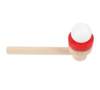 Gatuida 1Pc Wooden Floating Ball Blower Game for Family Fun Educational Balance Challenge Material for Parties and Leisure Activities