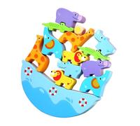 Gatuida 1Set Animal Stacking Blocks for Early Educational Cartoon for Creative Building Blocks for Cognitive Development for Boys