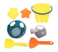 Gatuida 1Set Beach Set Cartoon Sand Bucket with Molds for Summer Engaging Beach Plaything for Lightweight Easy to Carry