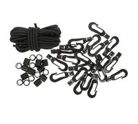 Gatuida 1Set Elastic Rope with Hook Bungee Dock Line for Boat Ties Outdoor Boat Cord for Easy Mooring Meters Docking