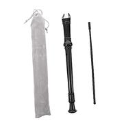 Gatuida 1Set Soprano Recorder for German Style Treble Flute Durable Material Musical for Early Music Education and Creativity Development