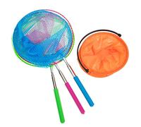 Gatuida 1Set Telescopic Fishing Net Insect Catcher with Outdoor Bucket Flexible Design for Boys Explore Nature