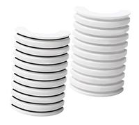 Gatuida 2 Boxes Self-adhesive Lash Strips Black Bands Resin Rubber Material for Easy False Eyelashes Application Portable Makeup Tool for Replacement