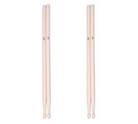 Gatuida 2 Pairs 5a Maple Wooden Drumsticks Professional Percussion Sticks Music Instrument Accessories Suitable for Students and Adult Drum Kits