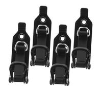 Gatuida 2 Pairs Heavy Duty Roof Rack Mount Bracket Kit for Vehicle Tool Storage Versatile Folding Clamp for Garages Boats and Trucks Efficient Space Saving Design