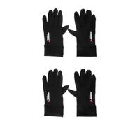 Gatuida 2 Pairs Reflective Mtb Bike Gloves Waterproof Warm Full Finger | Silicone Palm Strips, Ergonomic Fingers, Secure Buckle Closure, Wear Resistant Fabric, Touchscreen Use, Black