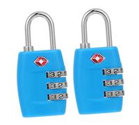 Gatuida 2 Pcs Metal Coded Luggage Locks Lightweight Travel Padlocks for Suitcases Backpacks Gym Lockers Security Locks with Code for Suitcase Backpack Door Use