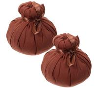 Gatuida 2 Pcs Thai Health Ball Massage Chinese Medicine Package Chinese Herbal Bags Thermal Ball Compress Ball Chinese Phytotherapy Singing Cotton