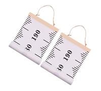 Gatuida 2 Pcs Wall Growth Chart Hanging Height Measuring Ruler for Boys Cartoon Decor for Nursery Bedroom Stylish Space Saving Design Easy to Store