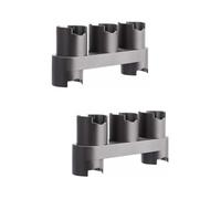 Gatuida 2 pcs Wall Hanging Cleaner Brush Rack for Easy to Install Vacuum Cleaner Brush Stand Practical Storage for Home and Office Use