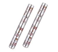 Gatuida 2 Roll Clear Cellophane Wrap Roll for Flower Basket Wrapping and Gift Packaging Transparent Christmas Wrapping Paper Sheets for Seasonal Hampers and Floral Decorations